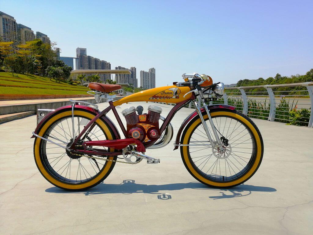 Vintage Motorized Bicycle for Sale | Jinhua Motofun