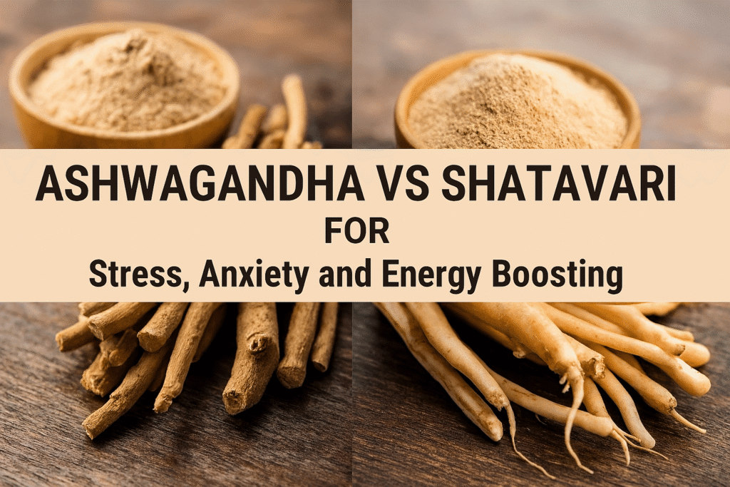 Ashwagandha vs Shatavari for Stress, Anxiety & Energy Boosting