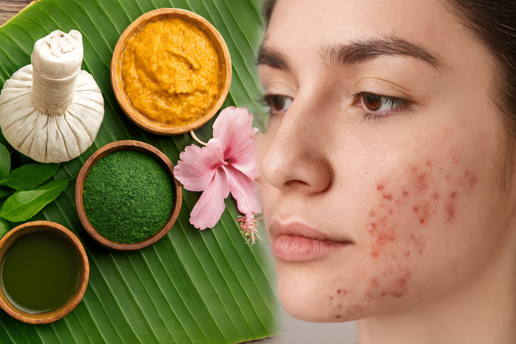 Natural Ayurvedic Treatment for Pimples & Dark Spots - Sehat Marg