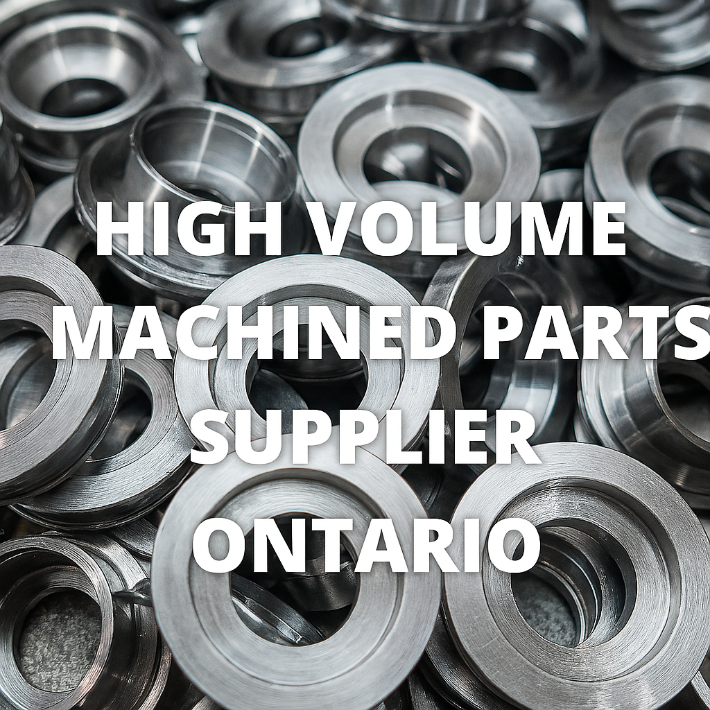 High volume machined parts supplier Ontario - Gifyu